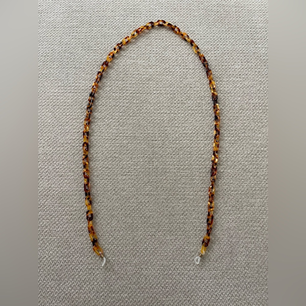 Tortoise Chain Link Sunglasses Strap